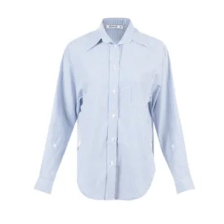 شومیز آستین بلند زنانه سرژه مدل 207357 رنگ آبی