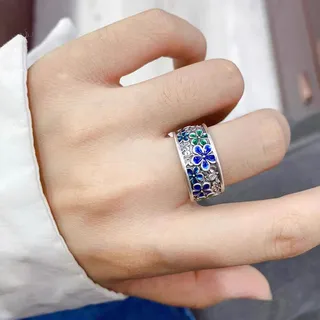 0374. انگشتر حلقه گل