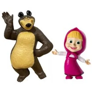 فیگور ناب سل مدل میشا و ماشا بانمک مجموعه 2 عددی