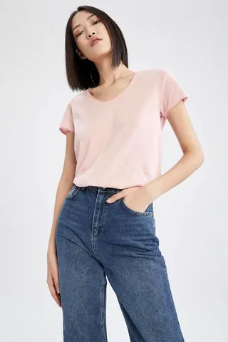 تی شرت آستین کوتاه زنانه دیفکتو