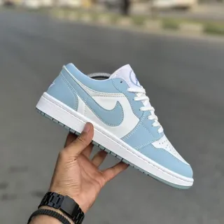 Air jordan 1 آبی سفید کد(1299)
