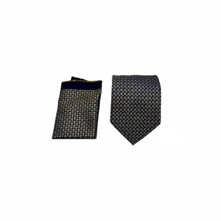 ست کراوات و دستمال جیب مردانه آریوان مدل LR7701
