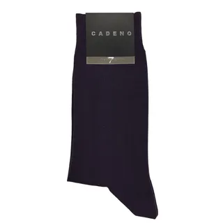 جوراب مردانه کادنو مدل CAF1001 رنگ بادمجانی