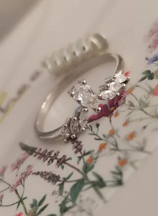 ۰۳۲۸. انگشتر نقره مدل ظریف