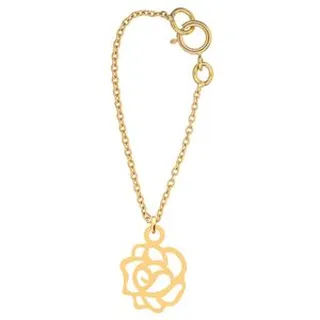 آویز ساعت طلا 18 عیار زنانه کرابو طرح گل مدل Kr9028