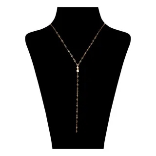 گردنبند طلا 18 عیار زنانه درگونه مدل 13019492