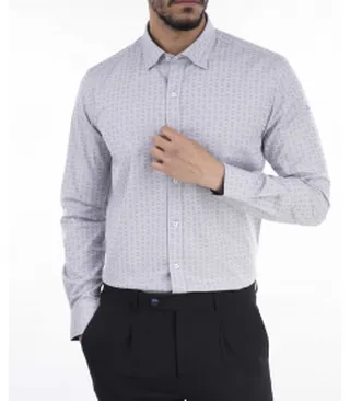 پیراهن مردانه کافه شرت Cafe Shirt کد1075