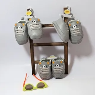 پاپوش خرس طوسی