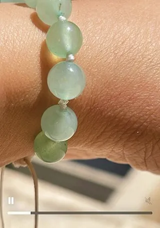 دستبند سنگ اونتورین