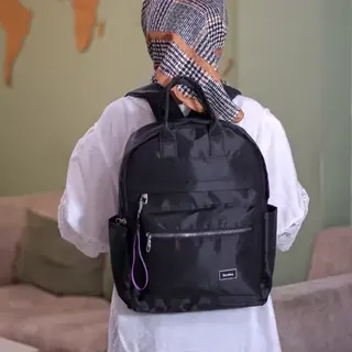 کوله اسپورت زنانه مردانه جنس ساتن باکیفیت جادار سایز بزرگ 