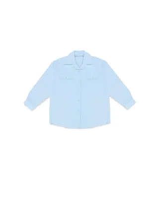 overshirt blu