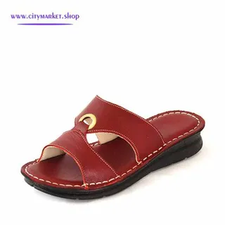 دمپایی زنانه چرم ایپک C001