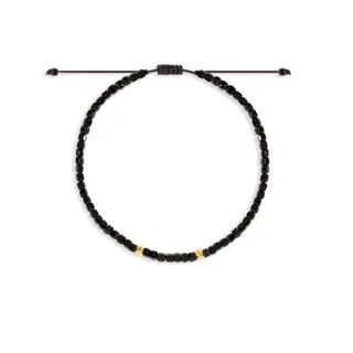 دستبند طلا تورمالین مکعبی