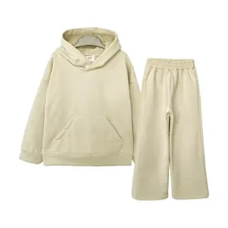 هودی و شلوار ساده دخترانه (7 تا 13 سال) کد 629976