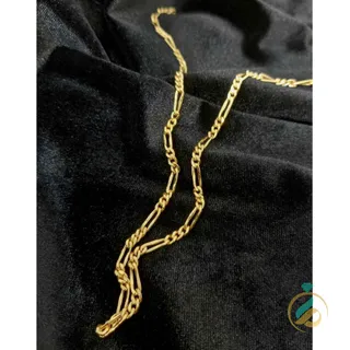 گردنبند طلا فیگارو باریک