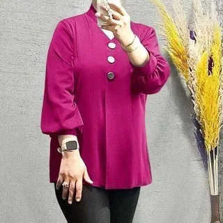 شومیز مجلسی الین جنس کرپ حریر