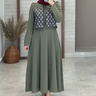 کت و سارافون زنانه مجلسی بیرونی لنین ست وست و پیراهن زنانه ست عیدانه نسکافه ای سدری
