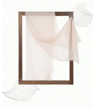 شال حریر زنانه نوولاشال Novella shawl کد 55234