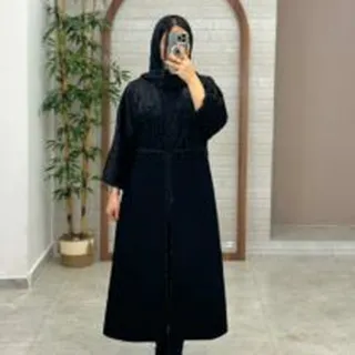 مانتو نورا مشکی