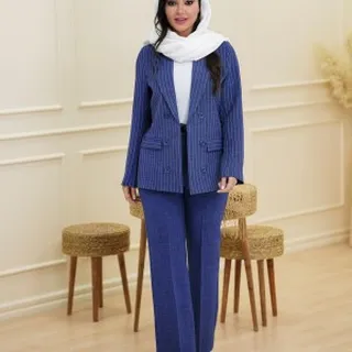 مانتو کت و شلوار مدل نیسانا کد 2153