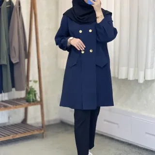 مانتو اداری دانشجویی مدل ندا