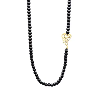 گردنبند نقره زنانه ترمه 1 طرح هستی کد A38