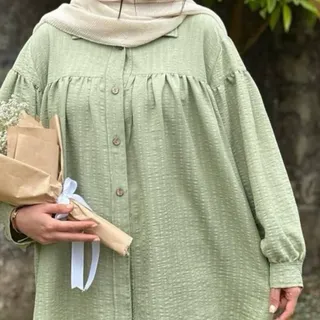 مانتو عروسکی چیندار دخترانه زنانه 