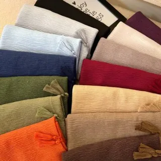 شال پلیسه نیلای