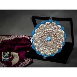 بشقاب میناکاری 30 سانتی کد 38