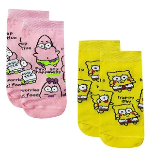 جوراب ساق کوتاه دخترانه تن پوش هنگامه مدل باب اسفن...