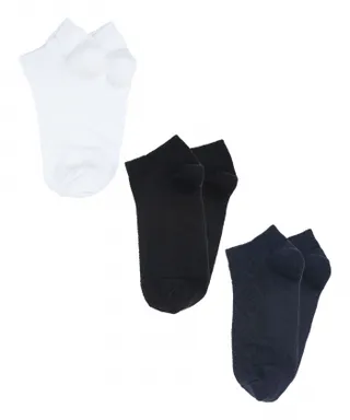 جوراب ساق کوتاه مردانه کوتون مدل 5SAM80006AA بسته 3 عددی