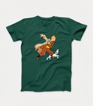 تیشرت تن تن طرح Snowy