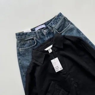 شومیز لینن مشکی ادوین