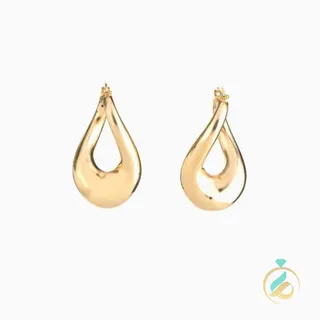 گوشواره قطره طلا