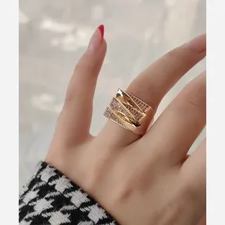 انگشتر زنانه مارک ژوپینگ کد 298 جدید 