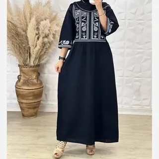 کفتان لینن طرح اسلیمی 