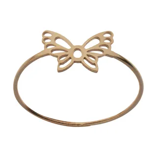 انگشتر طلا 18 عیار زنانه مایا ماهک مدل پروانه کد M...