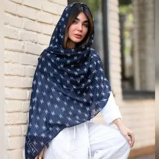 شال تمام نخ طرح سلین