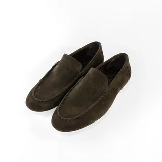 کفش کالج مردانه مدل K203 زیتونی
