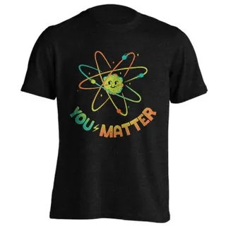 تیشرت ملانژ You Matter Atom Science