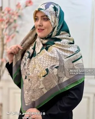 روسری کشمیر وارداتی اعلاR7618
