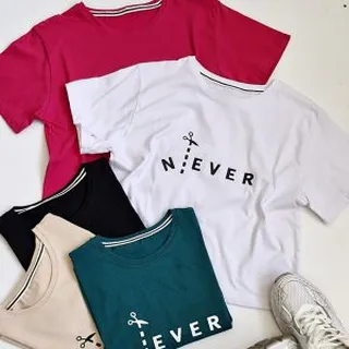 تیشرت کراپ (NEVER) 413001