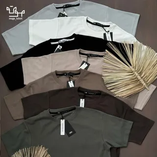 تیشرت ژاکارد حصیری