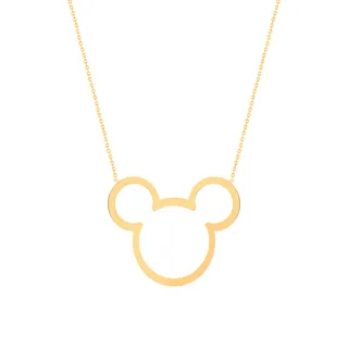 گردنبند طلا با طرح فلامینگو (حلقه‌ای) 18 عیار زنان...