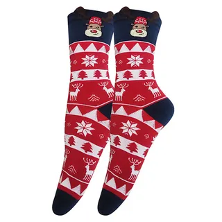 جوراب ساق بلند زنانه تن پوش هنگامه مدل گوزن کد SO2