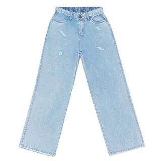 شلوار جین زاپ دار زنانه دیان مدل بگ