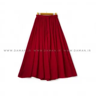 دامن   اناری  قد 90 کد (555)