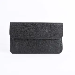 کیف دستی زنانه طرح تیدا چرم مشکی فلوتر