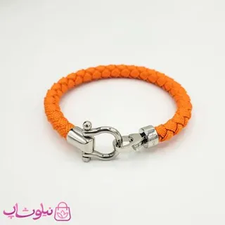 دستبند امگا کنفی نارنجی مردانه زنانه کیفیت مستر