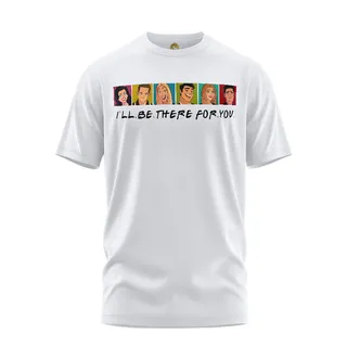 تی شرت آستین کوتاه مردانه هومرو مدل TW420 طرح فرند...